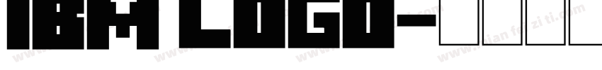 IBM logo字体转换
